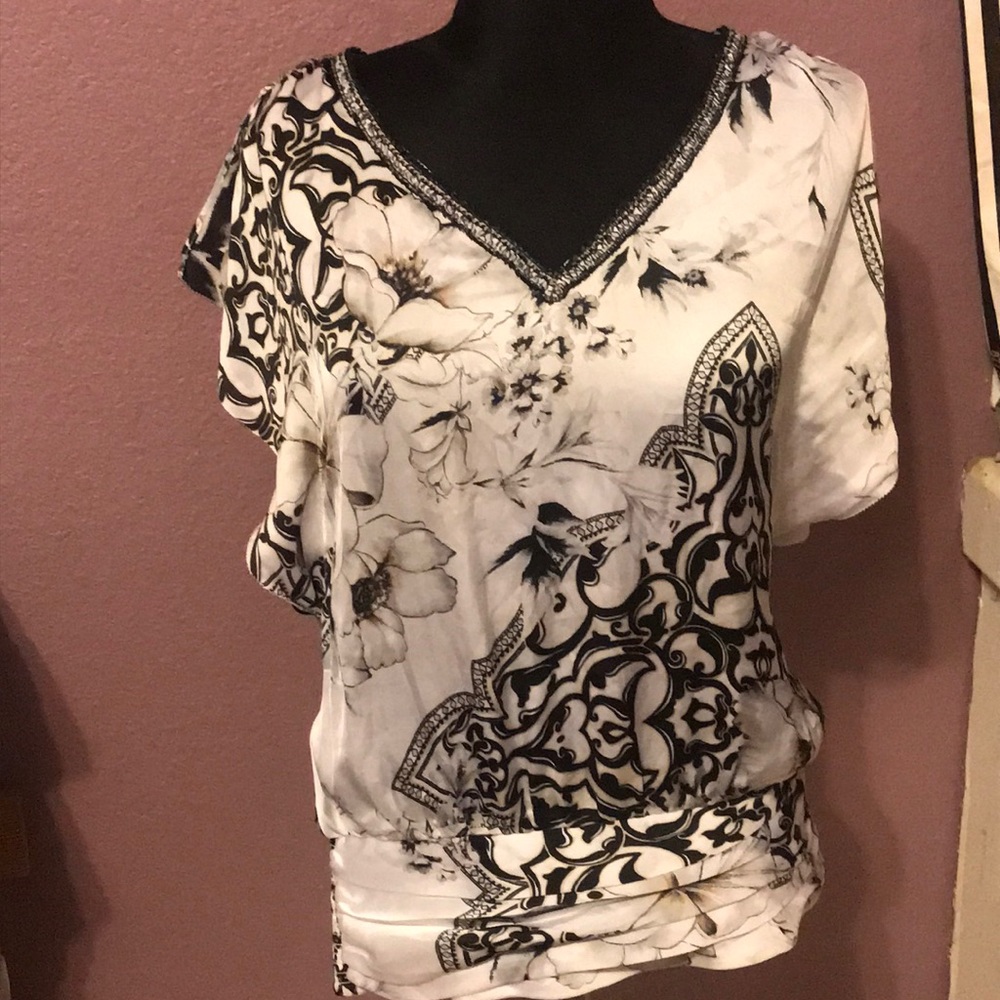 silk blouse by WHBM